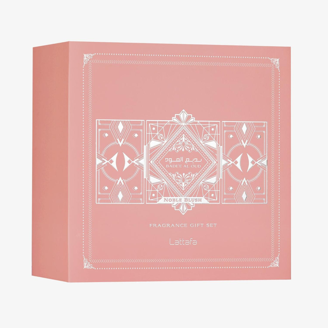 Badee Al Oud Noble Blush 3 pcs Gift Set by Lattafa USA