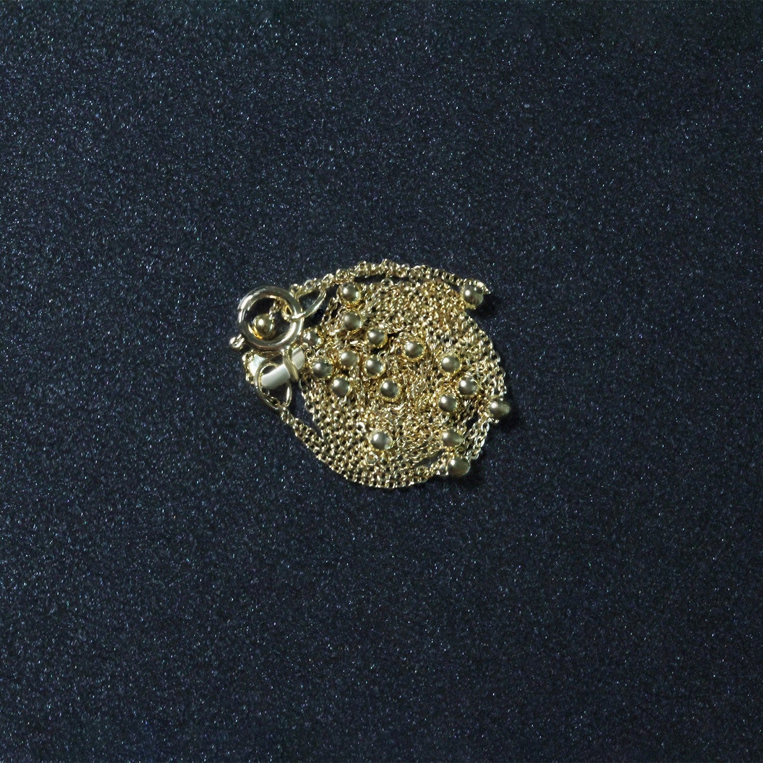 Bead Links Saturn Chain in 14k Yellow Gold (3.5mm) by Bids.com