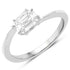 0.33 Carat Genuine White Diamond 18K White Gold Ring (F-G Color, VVS-VS Clarity) by Bids.com