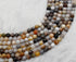 Bamboo Leaf Beads, Natural Crystal Round Beads 8mm  DestGlow