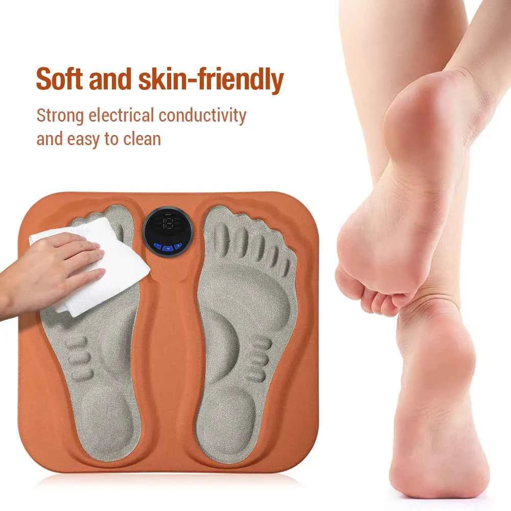 NeuroPulse™ EMS Foot Massager Pad – Portable Muscle Stimulation &amp; Relaxation Device