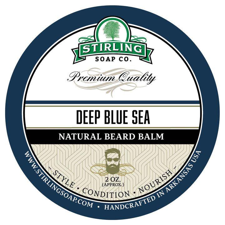 Stirling Soap Co. Deep Blue Sea Natural Beard Balm 2 Oz by Pasteur Pharmacy