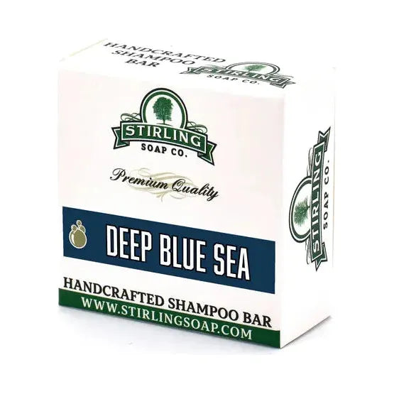 Stirling Soap Co. Deep Blue Sea Shampoo Bar 3.8 Oz by Pasteur Pharmacy