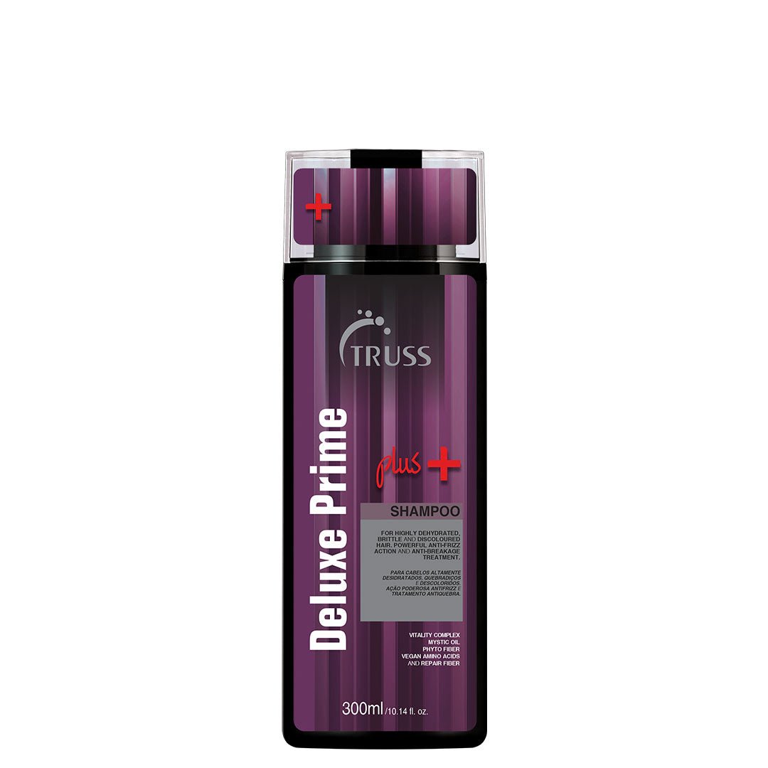 Truss Deluxe Prime+ Shampoo – Anti-Frizz &amp; Anti-Breakage Repair Shampoo for Dry, Damaged Hair, 10.1 fl oz (300ml)