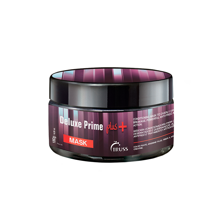 Truss Deluxe Prime+ Deep Conditioning Hair Mask – Anti-Frizz &amp; Anti-Breakage Repair for Dry, Damaged Hair, 6.35 oz