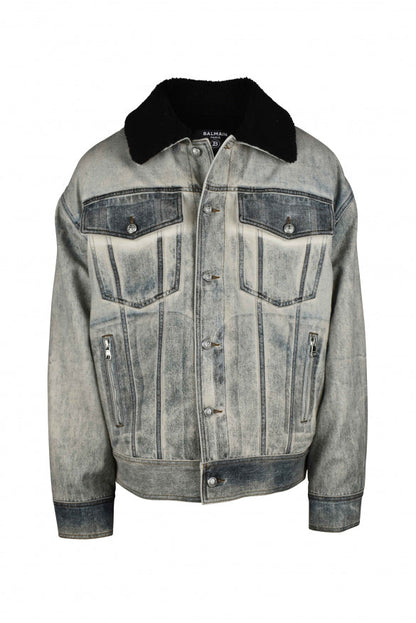 Balmain Men Denim Jacket by Luosophy