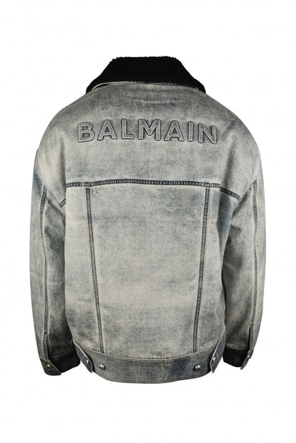 Balmain Men Denim Jacket by Luosophy