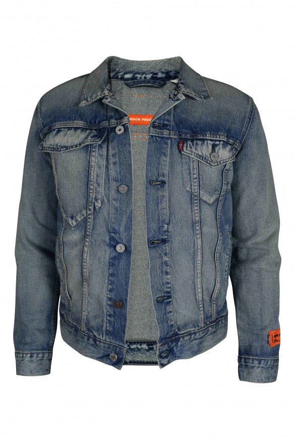 Heron Preston Men Denim Jacket by Luosophy