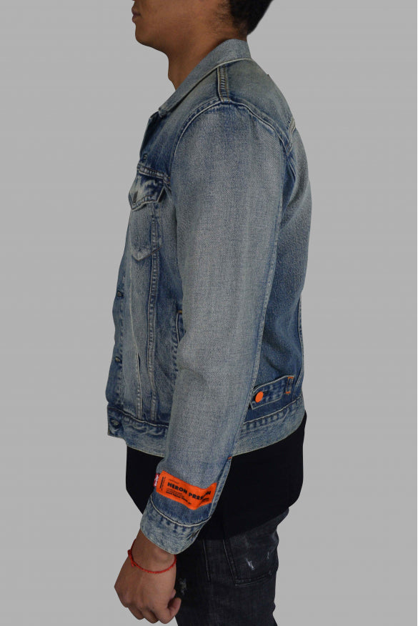 Heron Preston Men Denim Jacket by Luosophy
