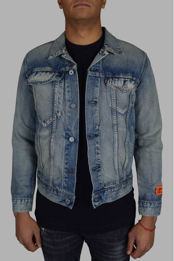 Heron Preston Men Denim Jacket by Luosophy