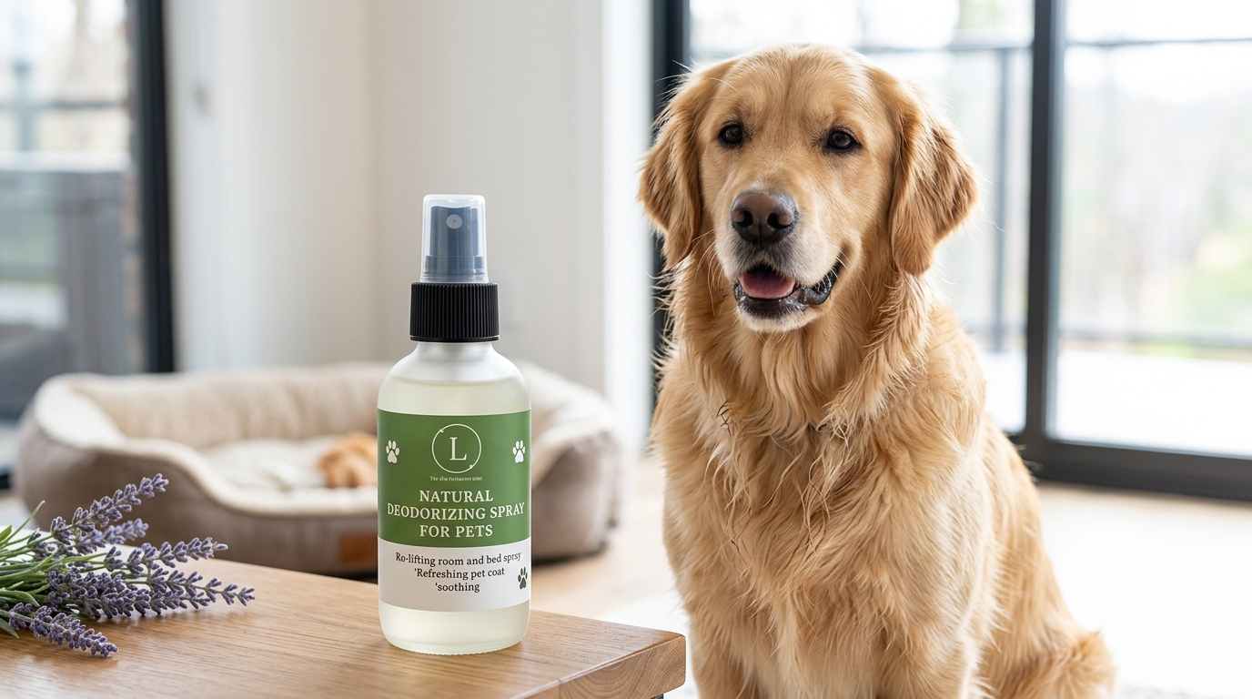 Pet Pampering Gift Box -All-Natural Pet Wellness Kit – Soothing Balms &amp; Herbal Coat Powder by Lizush