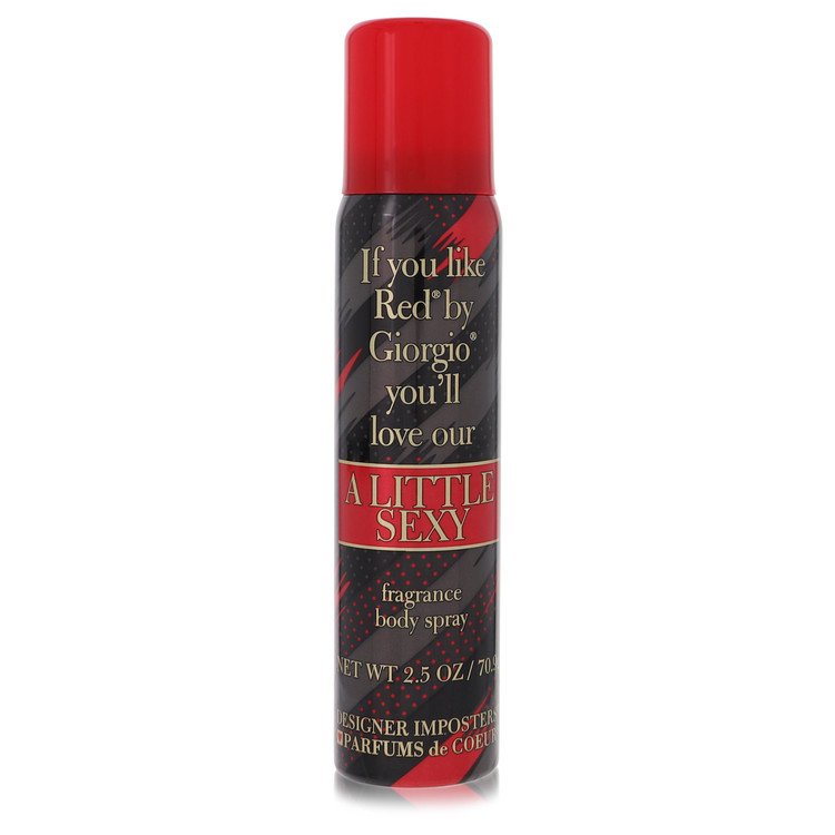 Designer Imposters A Little Sexy by Parfums De Coeur Body Spray 2.5 oz for Women 
