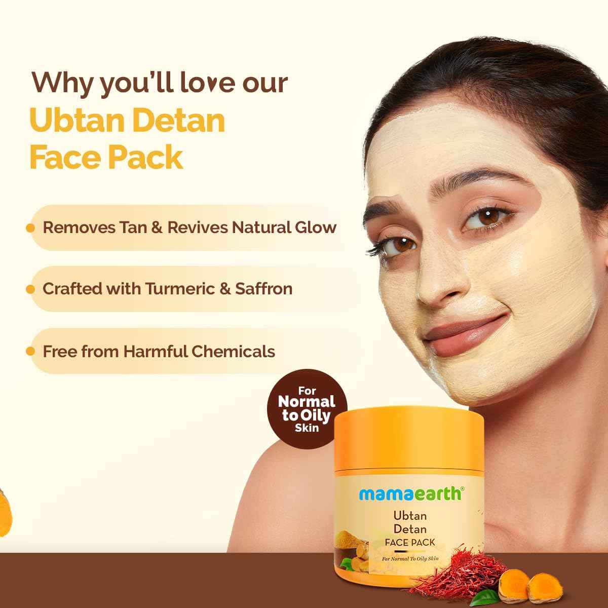 Mamaearth Ubtan Face Mask