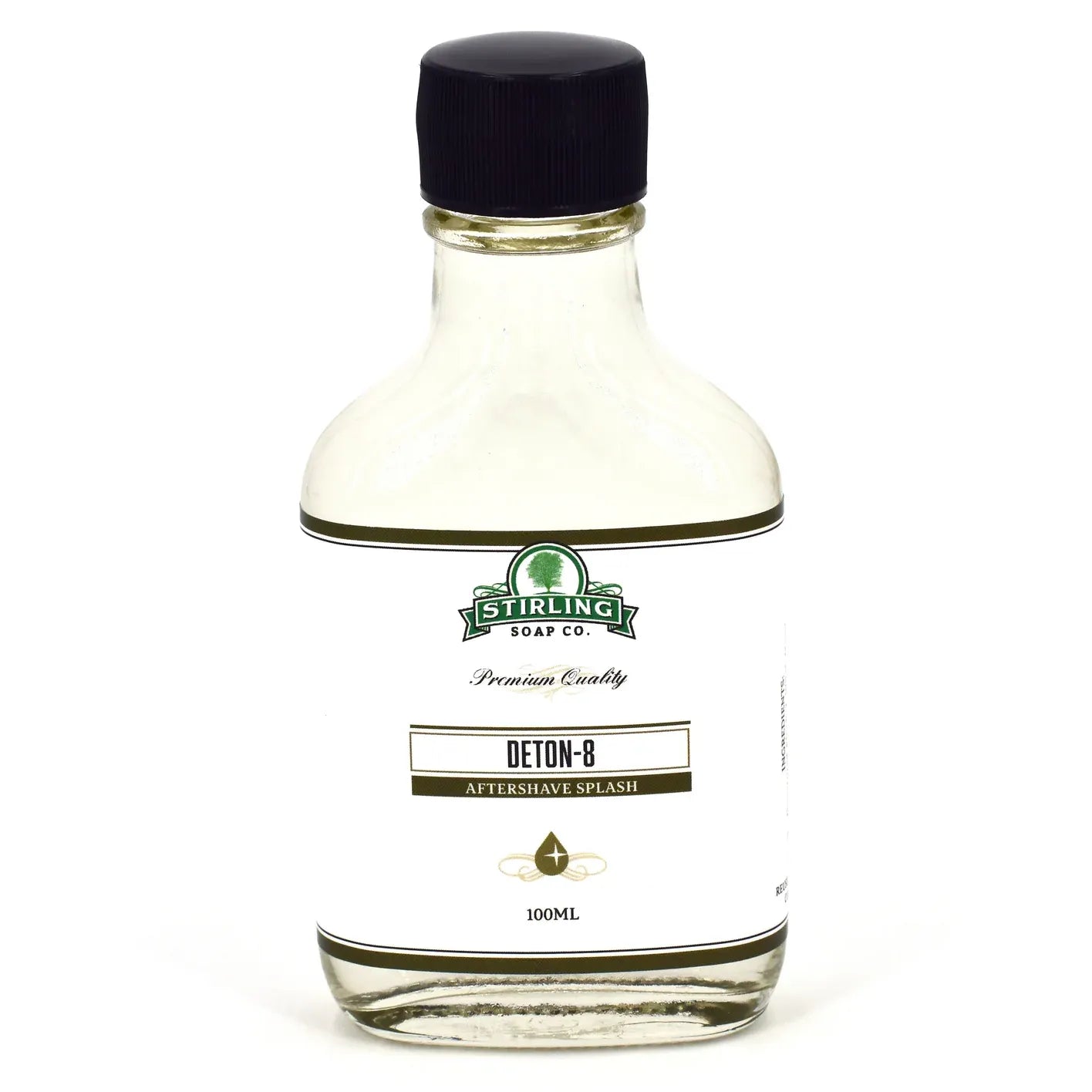 Stirling Soap Co. Deton-8 Aftershave Splash 3.3 oz by Pasteur Pharmacy