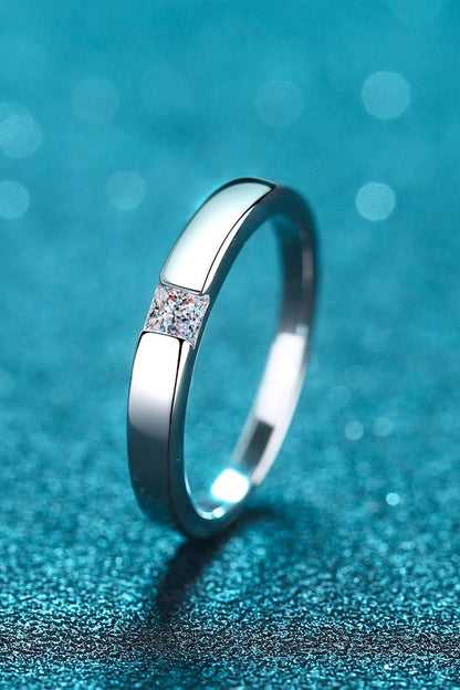 Inlaid Sparkala™ Rhodium-Plated Ring by Sparkala