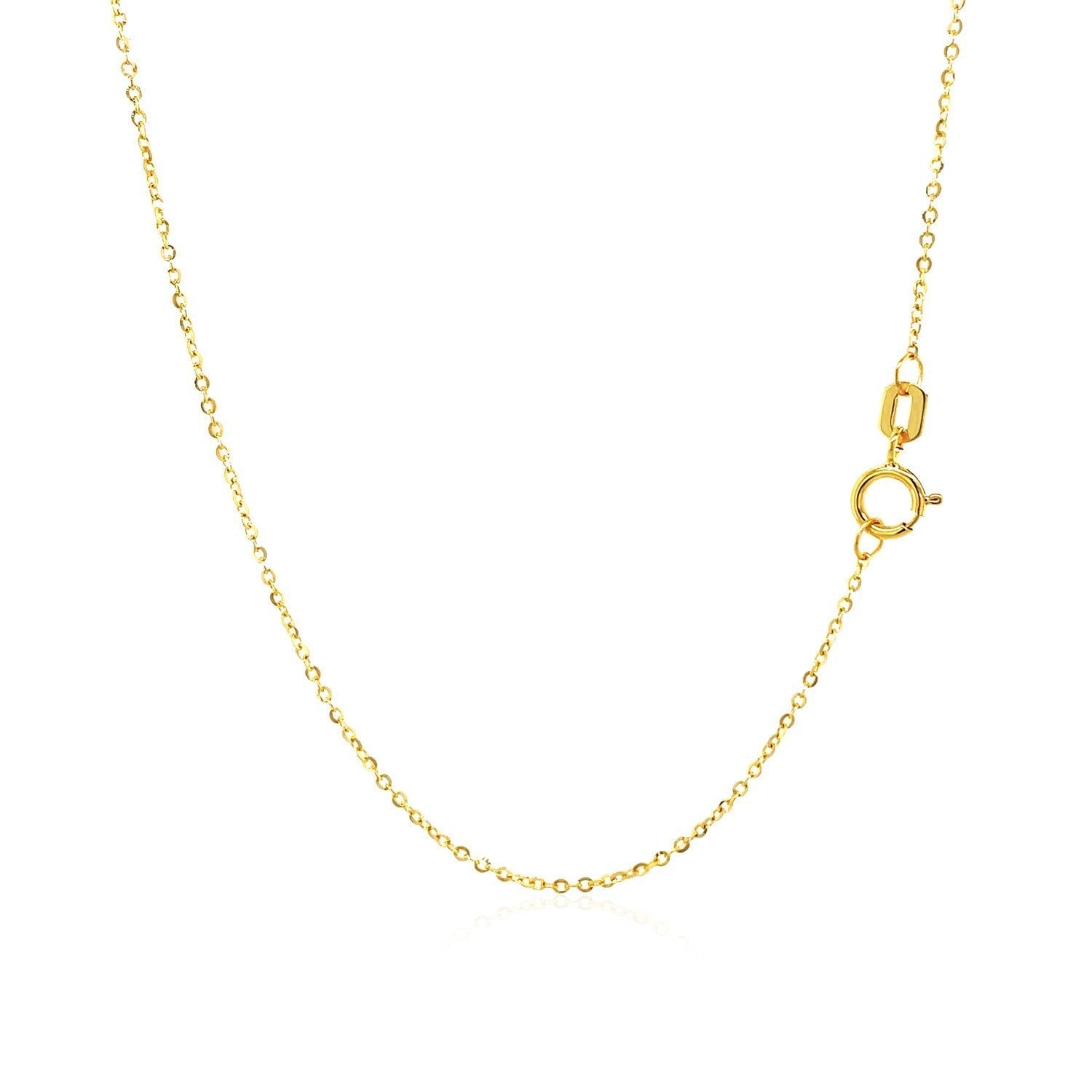 14k Yellow Gold Necklace with Eight Pointed Star and Beads  DestGlow