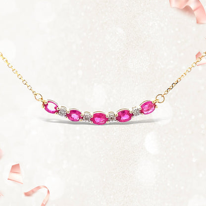.73ct Ruby Diamond Fashion Pendants 10KT Yellow Gold by Bids.com