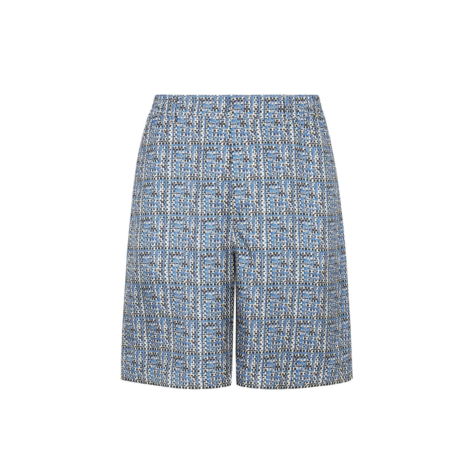 Fendi Printed Silk Shorts Men by Luosophy