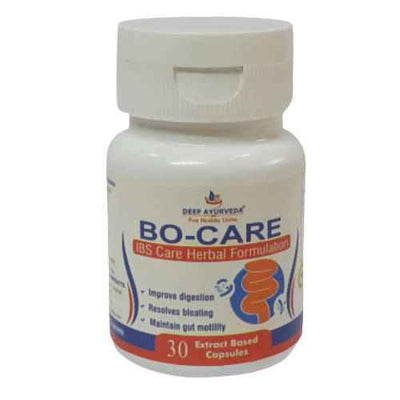 Deep Ayurveda Bo-Care 500mg Veg Capsules