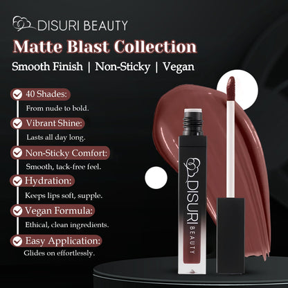 DISURI Beauty Liquid Lipstick - Delicious by DISURI BEAUTY