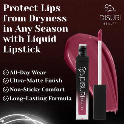 DISURI Beauty Liquid Lipstick - Greatest Summer of My Life (51)  DestGlow