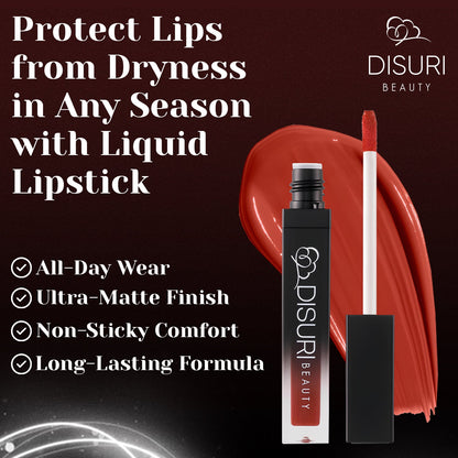 DISURI Beauty Liquid Lipstick - Baddest Girl on The Block (48)