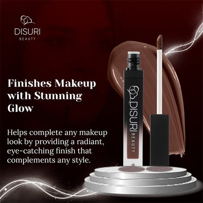 DISURI Beauty Liquid Lipstick - Chocolate Cake (68)
