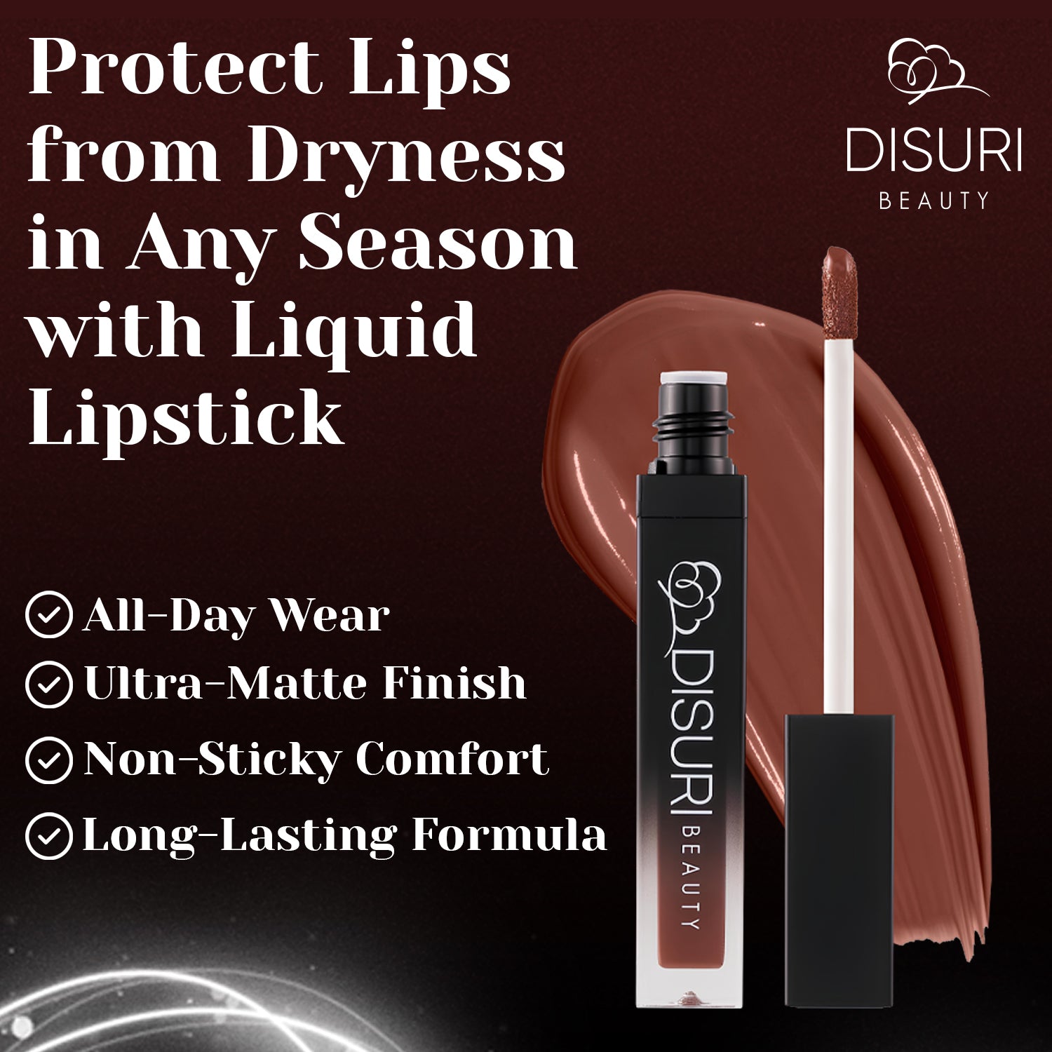 DISURI Beauty Liquid Lipstick - Soho (84)