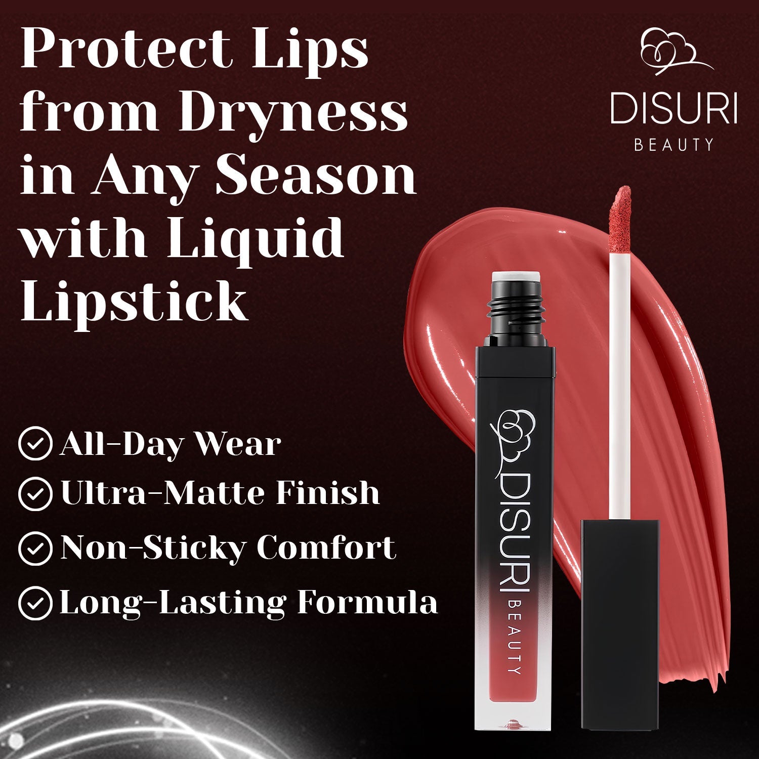 DISURI Beauty Liquid Lipstick - Ms Popular by DISURI BEAUTY