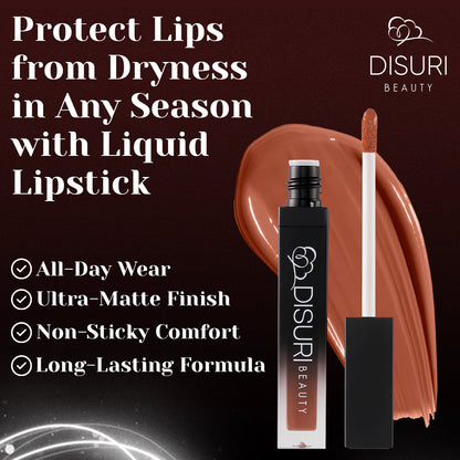 DISURI Beauty Liquid Lipstick - Upper West Side (65)