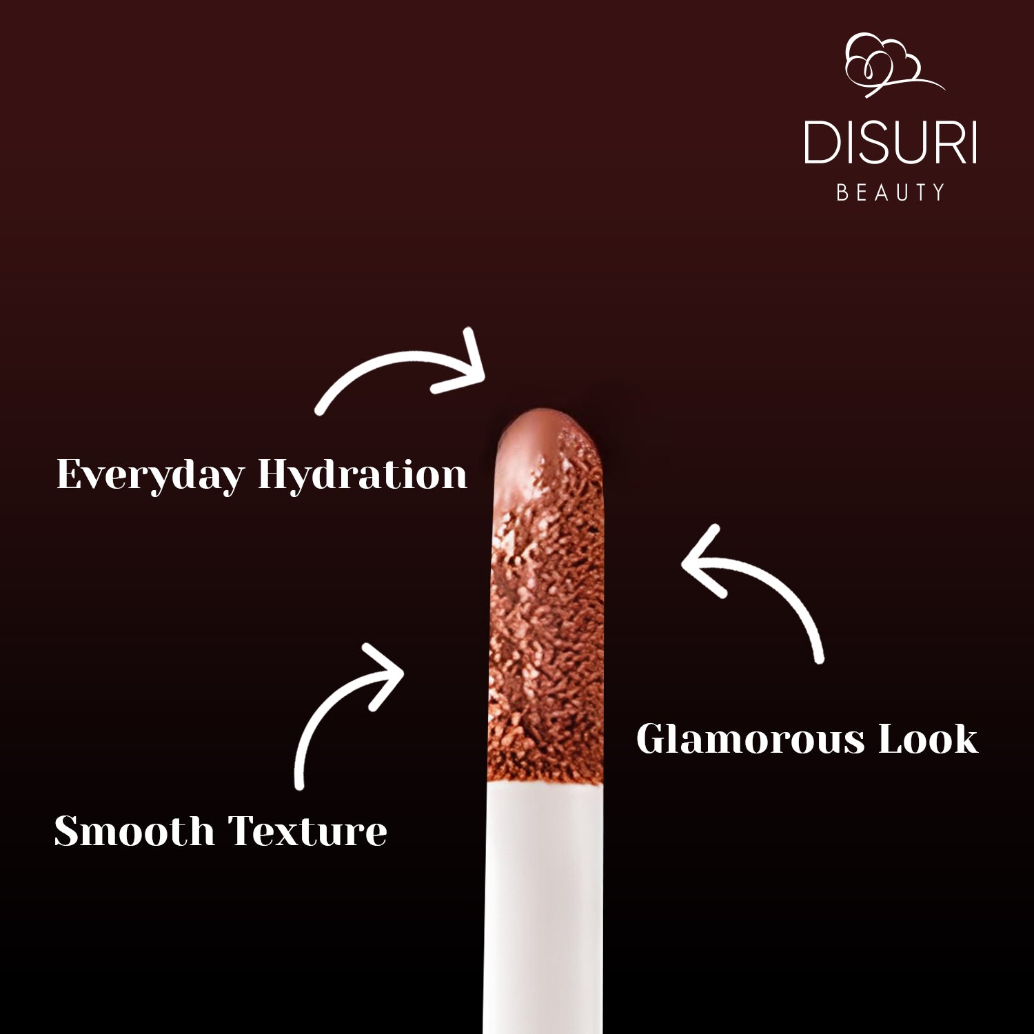 DISURI Beauty Liquid Lipstick - Hov (86)