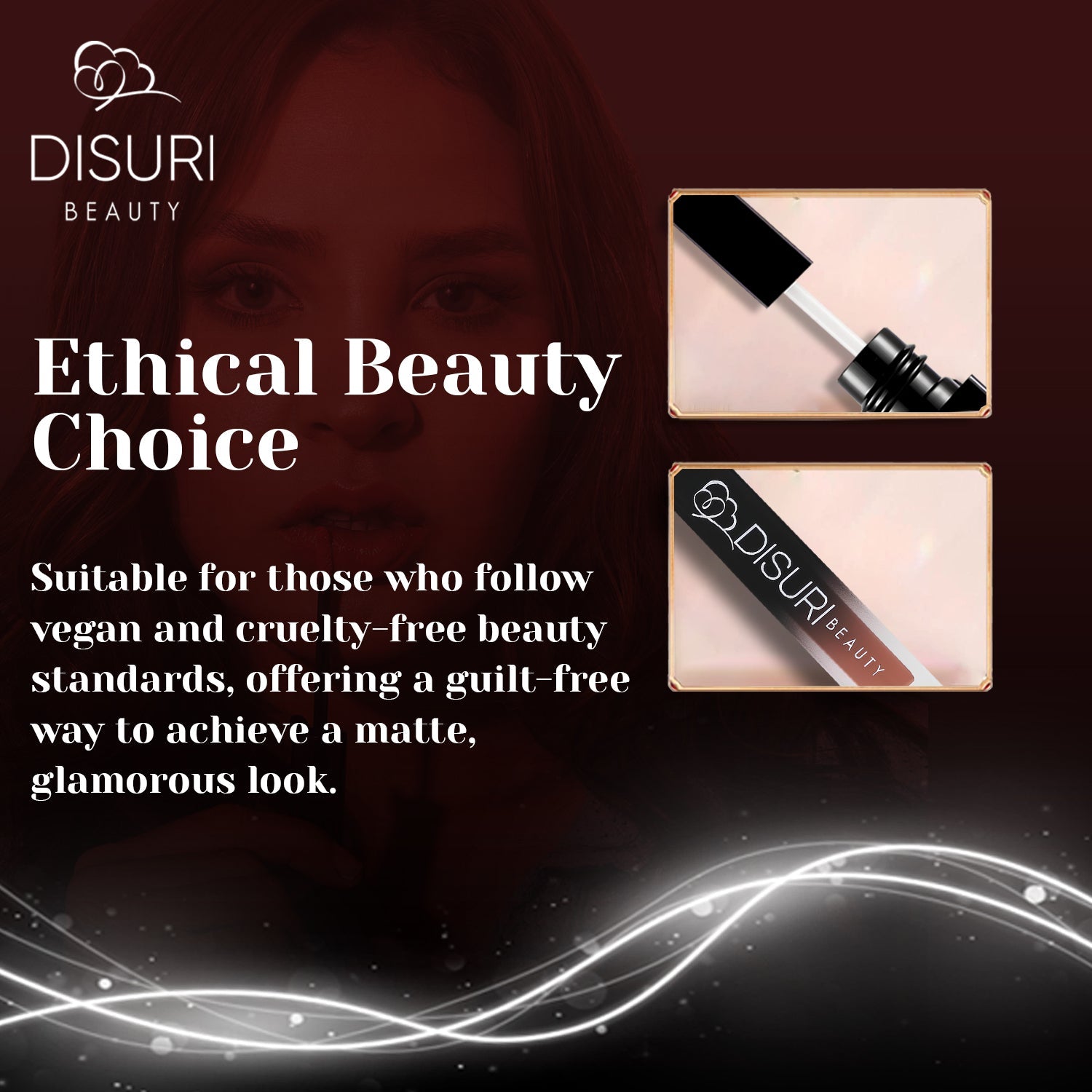 DISURI Beauty Liquid Lipstick - Hov (86)