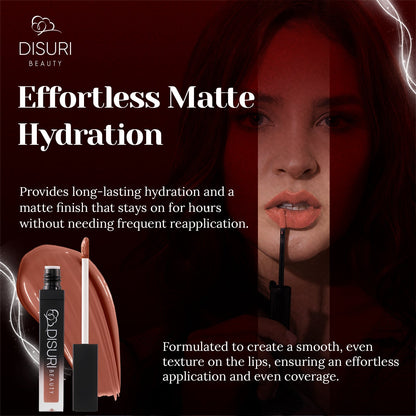 DISURI Beauty Liquid Lipstick - Hov (86)