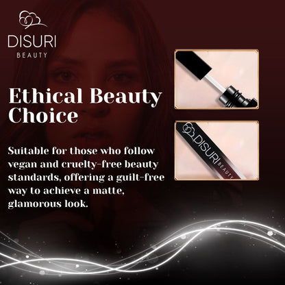 DISURI Beauty Liquid Lipstick - Red Wine (53)