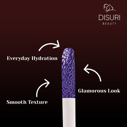 DISURI Beauty Liquid Lipstick - Royal Purple (50)
