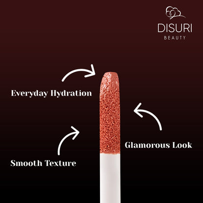 DISURI Beauty Liquid Lipstick - Georgia Peach (26)