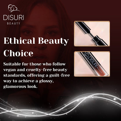 DISURI Beauty Glossy Blast Lip Gloss - Mocha (M35)