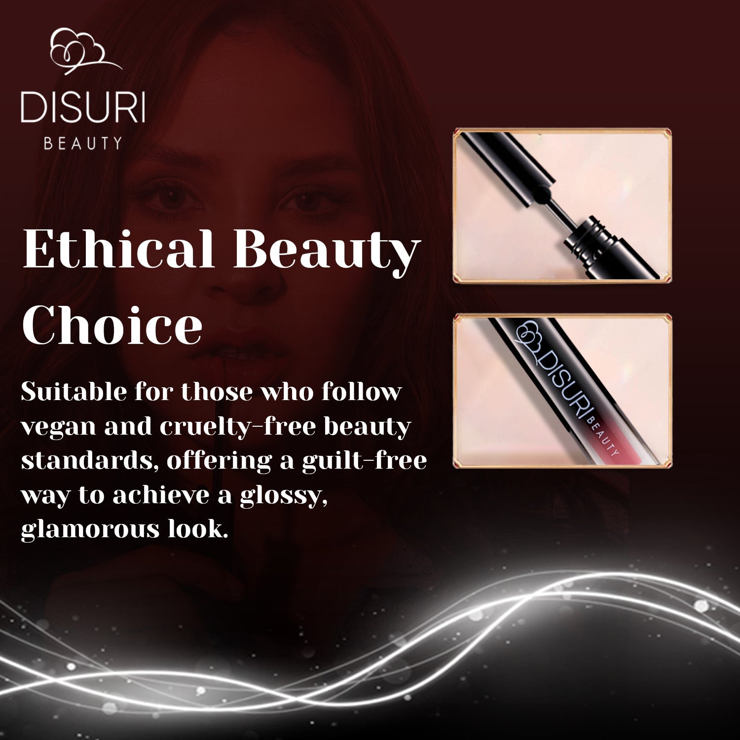 DISURI Beauty Glossy Blast Lip Gloss - Pink Berry Pie (M57)