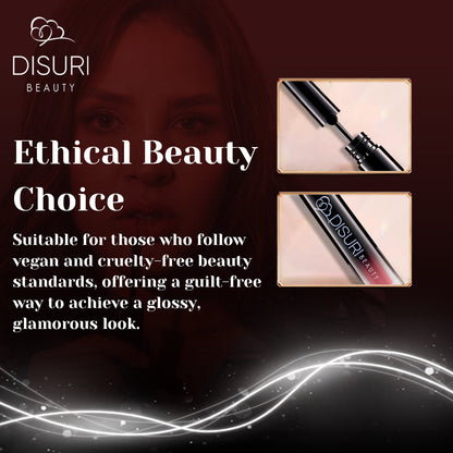 DISURI Beauty Glossy Blast Lip Gloss - Pink Berry Pie (M57)