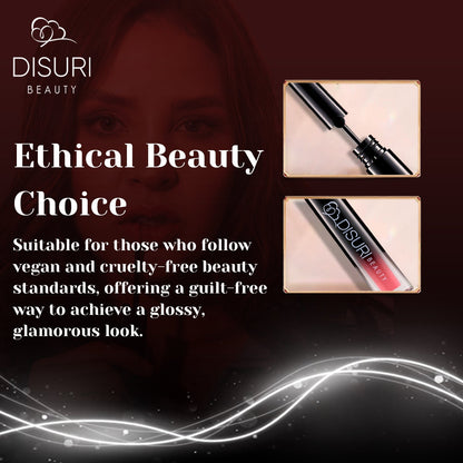 DISURI Beauty Glossy Blast Lip Gloss - Pink Cupcake (M9)