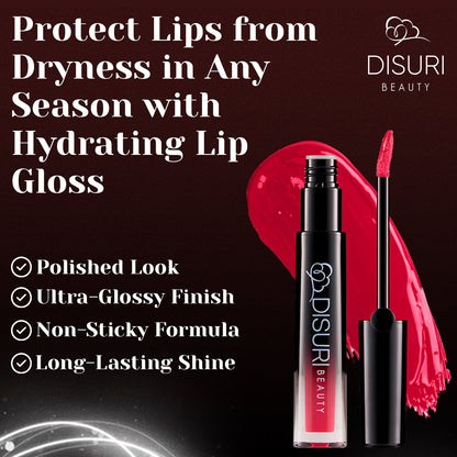 DISURI Beauty Glossy Blast Lip Gloss - Jigga (M37)