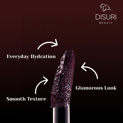 DISURI Beauty Glossy Blast Lip Gloss - Harlem (M72)
