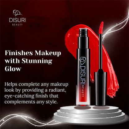 DISURI Beauty Glossy Blast Lip Gloss - Queens (M60)