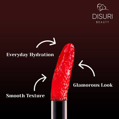 DISURI Beauty Glossy Blast Lip Gloss - Queens (M60)