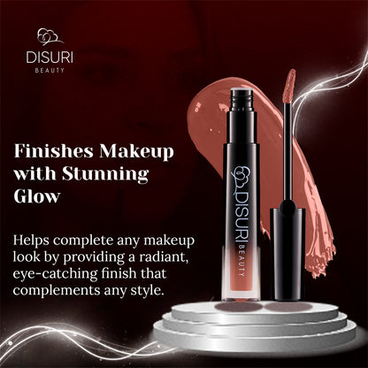 DISURI Beauty Glossy Blast Lip Gloss - Schnicker (M36)