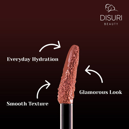 DISURI Beauty Glossy Blast Lip Gloss - Schnicker (M36)