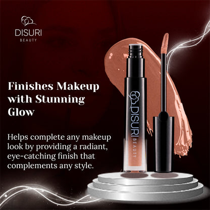 DISURI Beauty Glossy Blast Lip Gloss - Light Nude (M51)