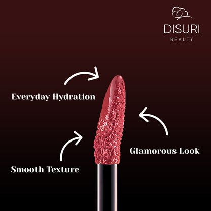 DISURI Beauty Glossy Blast Lip Gloss - Keep It Thoro (M40)