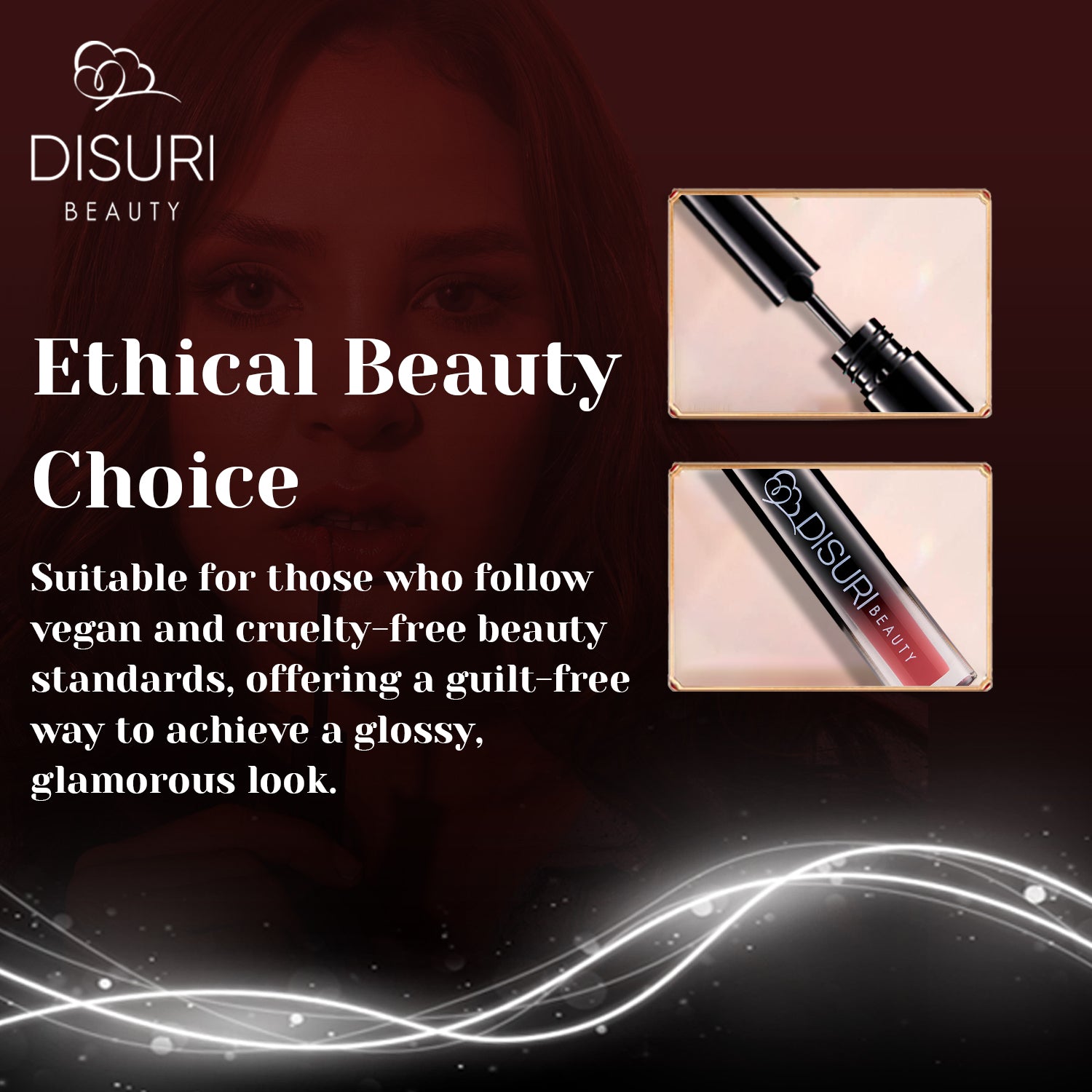 DISURI Beauty Glossy Blast Lip Gloss - Keep It Thoro (M40)