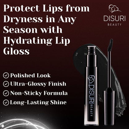 DISURI Beauty Glossy Blast Lip Gloss - Griselda (M56)